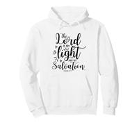The Lord Is My Light And My Salvation Psalm 27:1 Pullover Hoodie