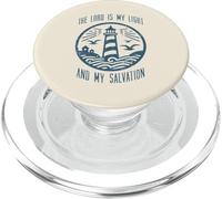 The Lord Is My Light And Salvation Christian Men Women Kids PopSockets PopGrip for MagSafe