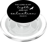 The Lord is my Light and Salvation Eagle Soar Bible Verse PopSockets PopGrip for MagSafe