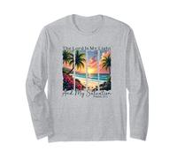 The Lord is My Light and Salvation - Psalm 27:1 Long Sleeve T-Shirt