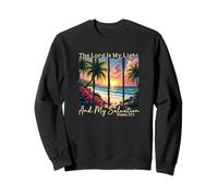 The Lord Is My Light And Salvation - Psalm 27:1 Sweatshirt