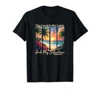 The Lord is My Light and Salvation - Psalm 27:1 T-Shirt
