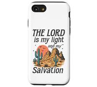 The Lord Is My Light and Salvation - Retro Desert Faith Case for iPhone SE (2020) / 7/8