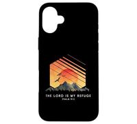 The Lord Is My Refuge Psalm 91:2 - Religious Bible Verse Case for iPhone 16 Plus