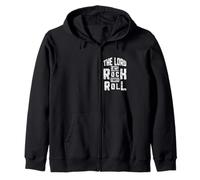 The Lord Is My Rock This Dad Prays Zip Hoodie