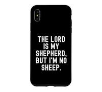the lord is my shepherd but im no sheep Bold Case for iPhone XS Max