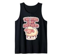 The Lord is My Shepherd Christian Bible Verse Girls Womens Tank Top