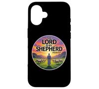The Lord Is My Shepherd Christian Bible Verse Psalm 23:1 God Case for iPhone 16