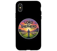 The Lord Is My Shepherd Christian Bible Verse Psalm 23:1 God Case for iPhone X/XS