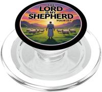 The Lord Is My Shepherd Christian Bible Verse Psalm 23:1 God PopSockets PopGrip for MagSafe