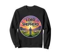 The Lord Is My Shepherd Christian Bible Verse Psalm 23:1 God Sweatshirt
