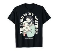 The Lord Is My Shepherd Christian Faith Bible Verse Psalm T-Shirt