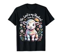 The Lord is My Shepherd Easter Lamb Psalm 23:1 T-Shirt