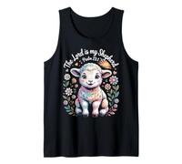 The Lord is My Shepherd Easter Lamb Psalm 23:1 Tank Top
