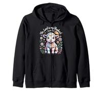 The Lord Is My Shepherd Easter Lamb Psalm 23:1 Zip Hoodie