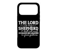 The Lord is My Shepherd Faith Bible Quote Uplifting Message Case for iPhone 17 Pro Max