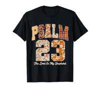 The Lord is My Shepherd Fall Christian Thanksgiving Bible T-Shirt