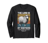 The Lord is My Shepherd I Need Constant Supervision Faith Long Sleeve T-Shirt