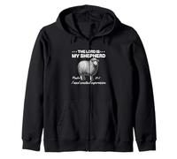 The Lord is My Shepherd I Need Constant Supervision Faith Zip Hoodie
