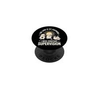 The Lord Is My Shepherd I Need Constant Supervision PopSockets Adhesive PopGrip