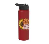 The Lord is My Shepherd I Need Constant Supervision Stainless Steel Insulated Water Bottle