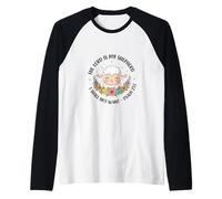The Lord is My Shepherd, I Shall Not Wait - Psalms 23:1 Raglan Baseball Tee