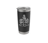 The Lord is My Shepherd Jesus and the Sheep Catholic Psalm Stainless Steel Insulated Tumbler