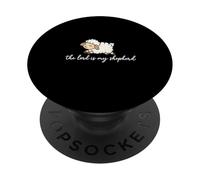 The Lord Is My Shepherd Lamb Design Salmo 23:1 Cute Sheep PopSockets Adhesive PopGrip