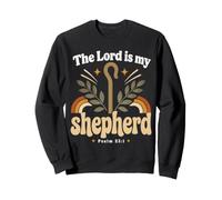 The Lord Is My Shepherd Psalm 23:1 Christian Bible Verse Sweatshirt