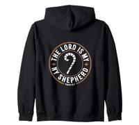 The Lord Is My Shepherd Psalm 23 1 Christian Verse Zip Hoodie