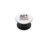 The Lord is My Shepherd Psalm 23:1 Cute Lamb PopSockets Adhesive PopGrip