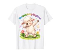 The Lord is My Shepherd Psalm 23:1 Dabbing Sheep for Kids T-Shirt