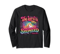 The Lord is My Shepherd Psalm 23:1 Long Sleeve T-Shirt