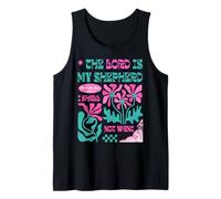 The Lord Is My Shepherd - Psalm 23:1 Retro Christian Design Tank Top