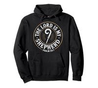 The Lord Is My Shepherd Psalm 23 1 Shepherds Staff Pullover Hoodie
