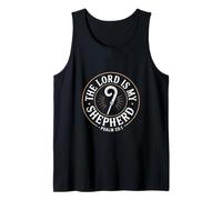The Lord is My Shepherd Psalm 23 1 Shepherds Staff Tank Top