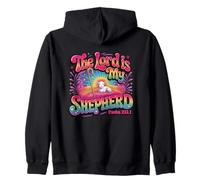 The Lord Is My Shepherd Psalm 23:1 Zip Hoodie