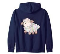 The Lord Is My Shepherd Psalm 23:1 Zip Hoodie