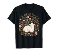 The Lord is My Shepherd Psalm 23 Botanical Quiet Faith T-Shirt