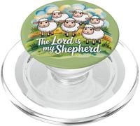 The Lord Is My Shepherd Psalm 23 Christian Bible PopSockets PopGrip for MagSafe
