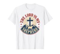 The Lord is My Shepherd Psalm 23 God Jesus Christ Faith T-Shirt