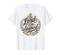 The Lord is My Shepherd Psalm 23 Jesus Christ Faith God T-Shirt