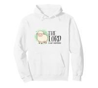 The Lord Is My Shepherd Psalm 23 Sheep Lamb Pullover Hoodie