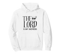 The Lord Is My Shepherd Psalm 23 Sheep Lamb Pullover Hoodie