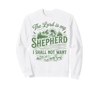 The Lord is My Shepherd Psalms Christian Sweatshirt