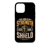 The Lord Is My Shield Psalm 28:7 Bible Verse Case for iPhone 12 mini