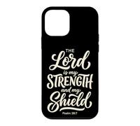 The Lord Is My Shield Psalm 28:7 Bible Verse Case for iPhone 12 mini