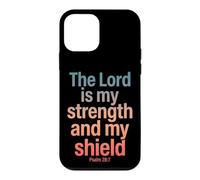 The Lord Is My Shield Psalm 28:7 Bible Verse Case for iPhone 12 mini