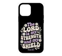 The Lord Is My Shield Psalm 28:7 Bible Verse Case for iPhone 12 mini