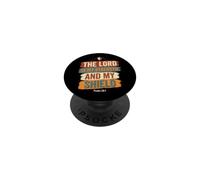 The Lord Is My Shield Psalm 28:7 Bible Verse PopSockets Adhesive PopGrip